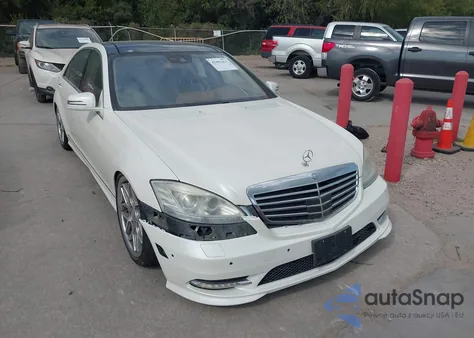 2013 Mercedes-Benz S 550 4Matic из США, поврежденный, VIN WDDNG9EB9DA513592